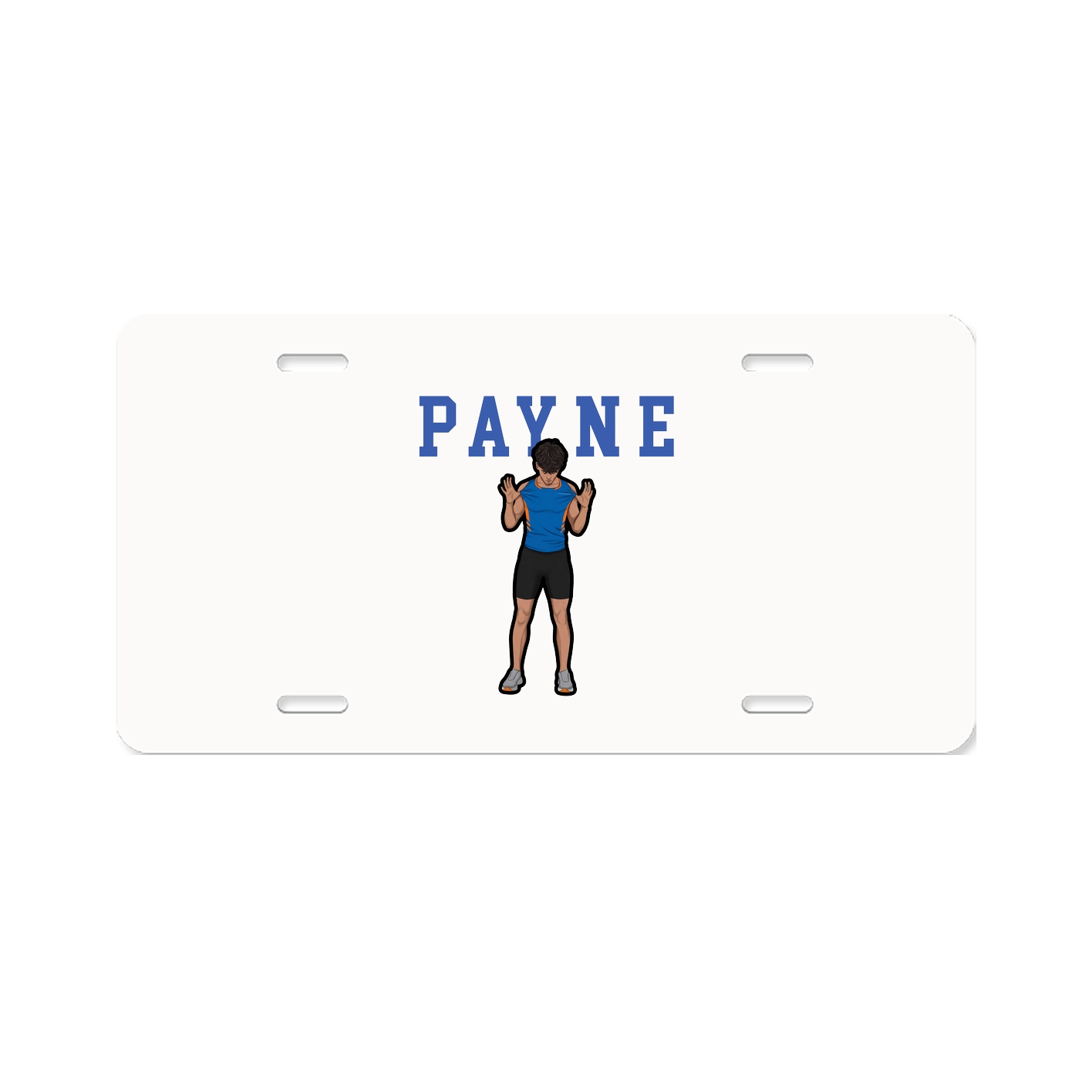 License Plate — Shirsey in Classic