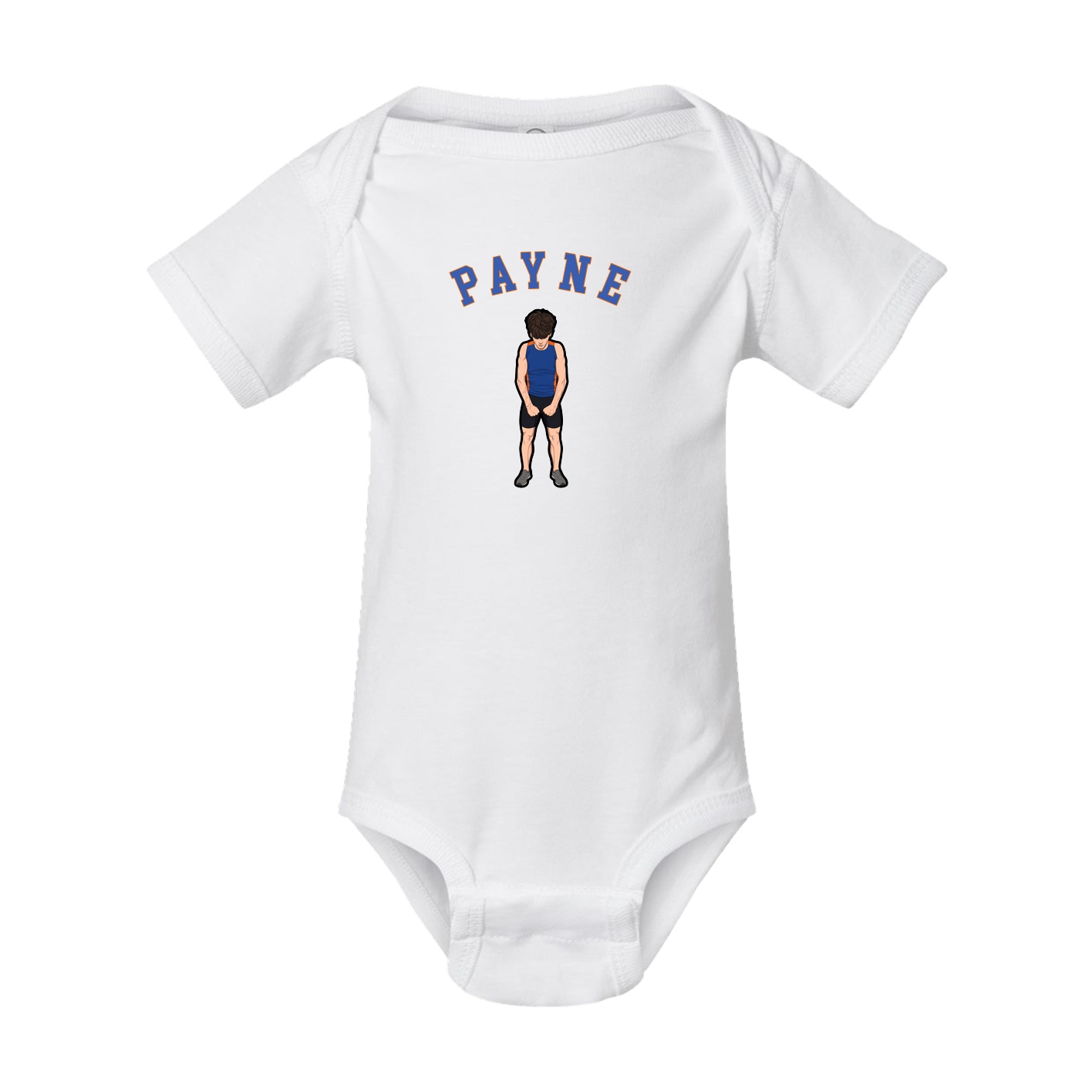 Baby Onesie — Shirsey Arch in White