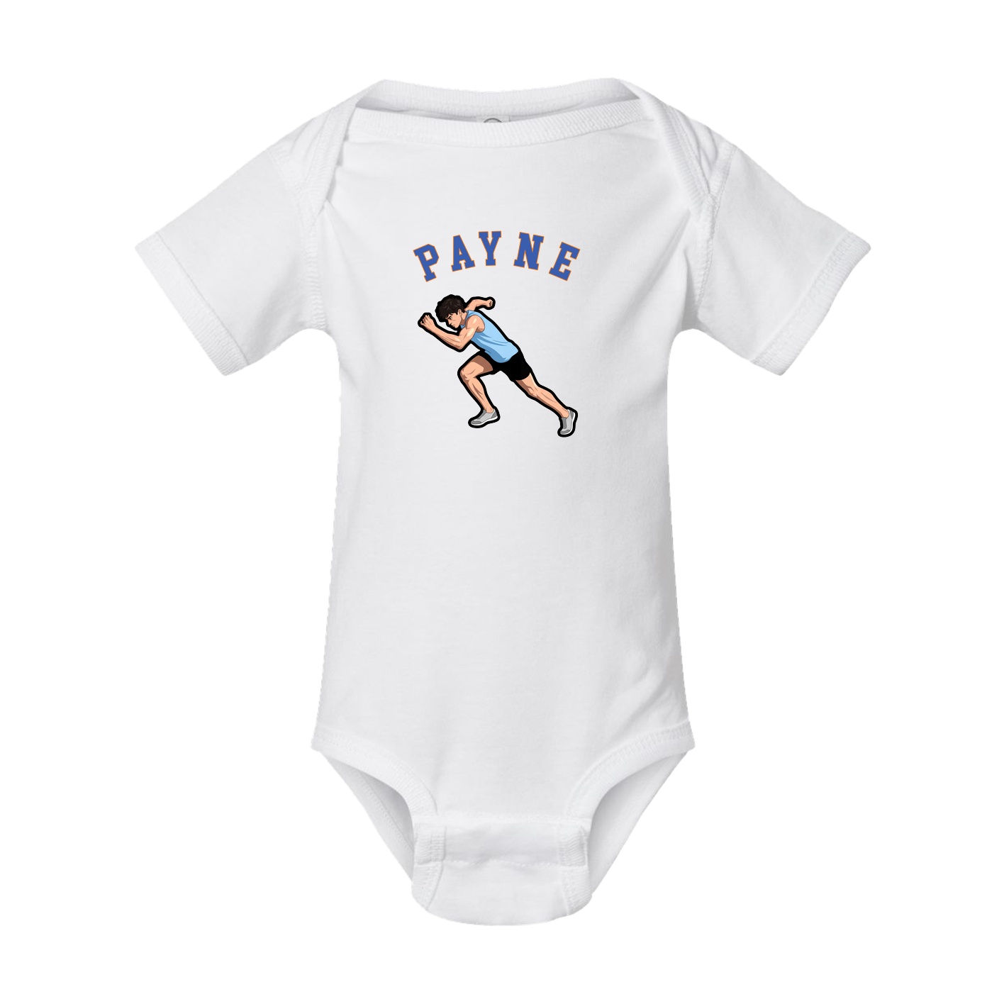Baby Onesie — Shirsey Arch in White