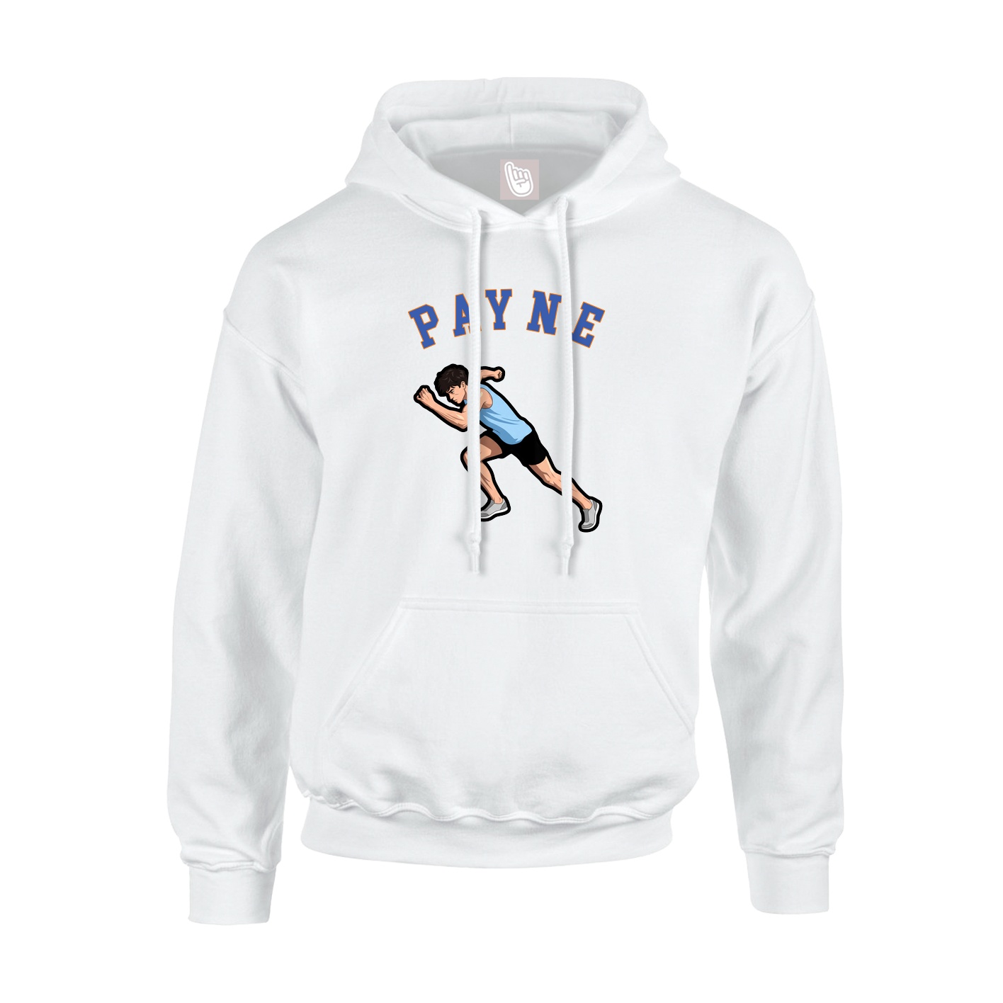 Hoodie — Shirsey Arch in White