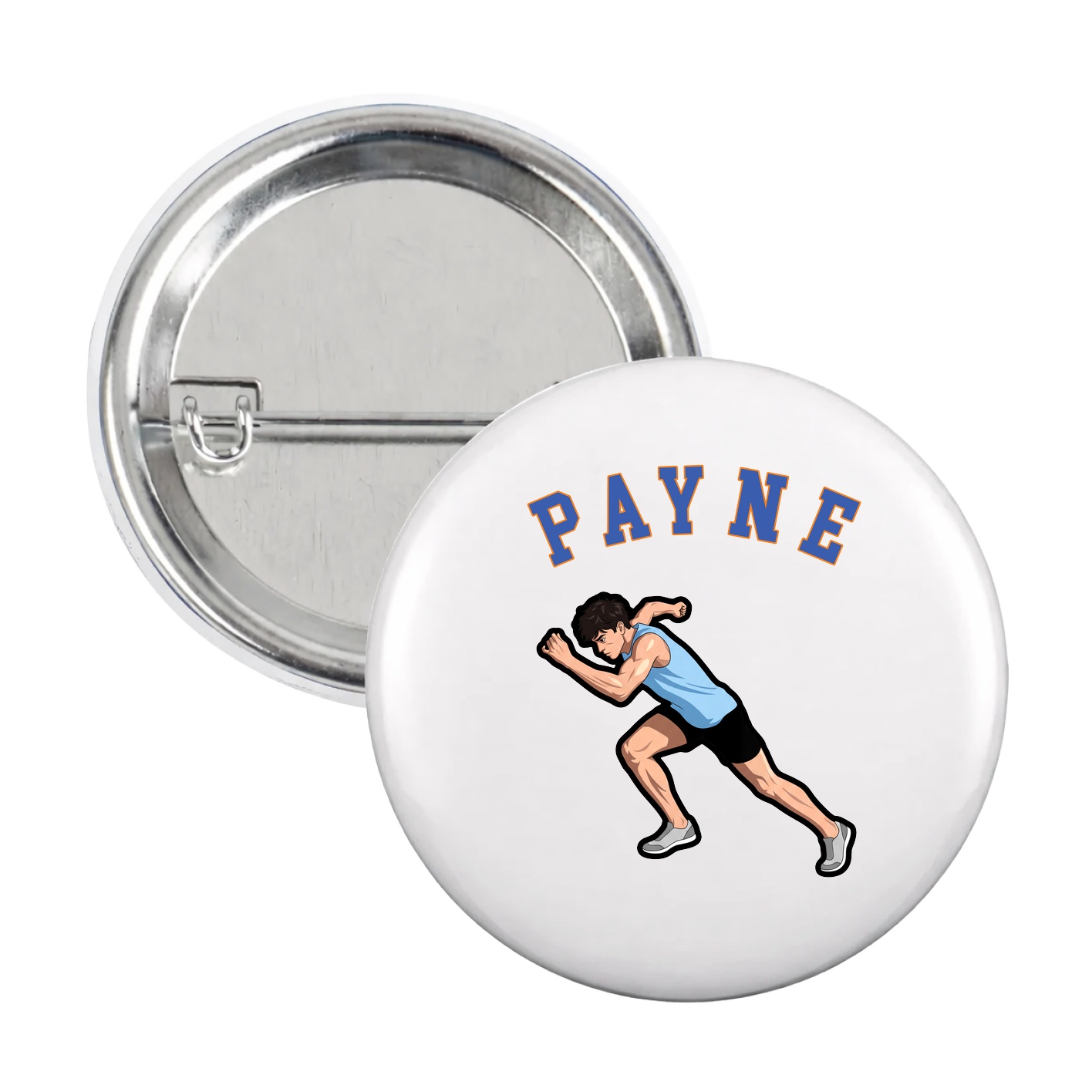 Game Day Button — Shirsey Arch in White