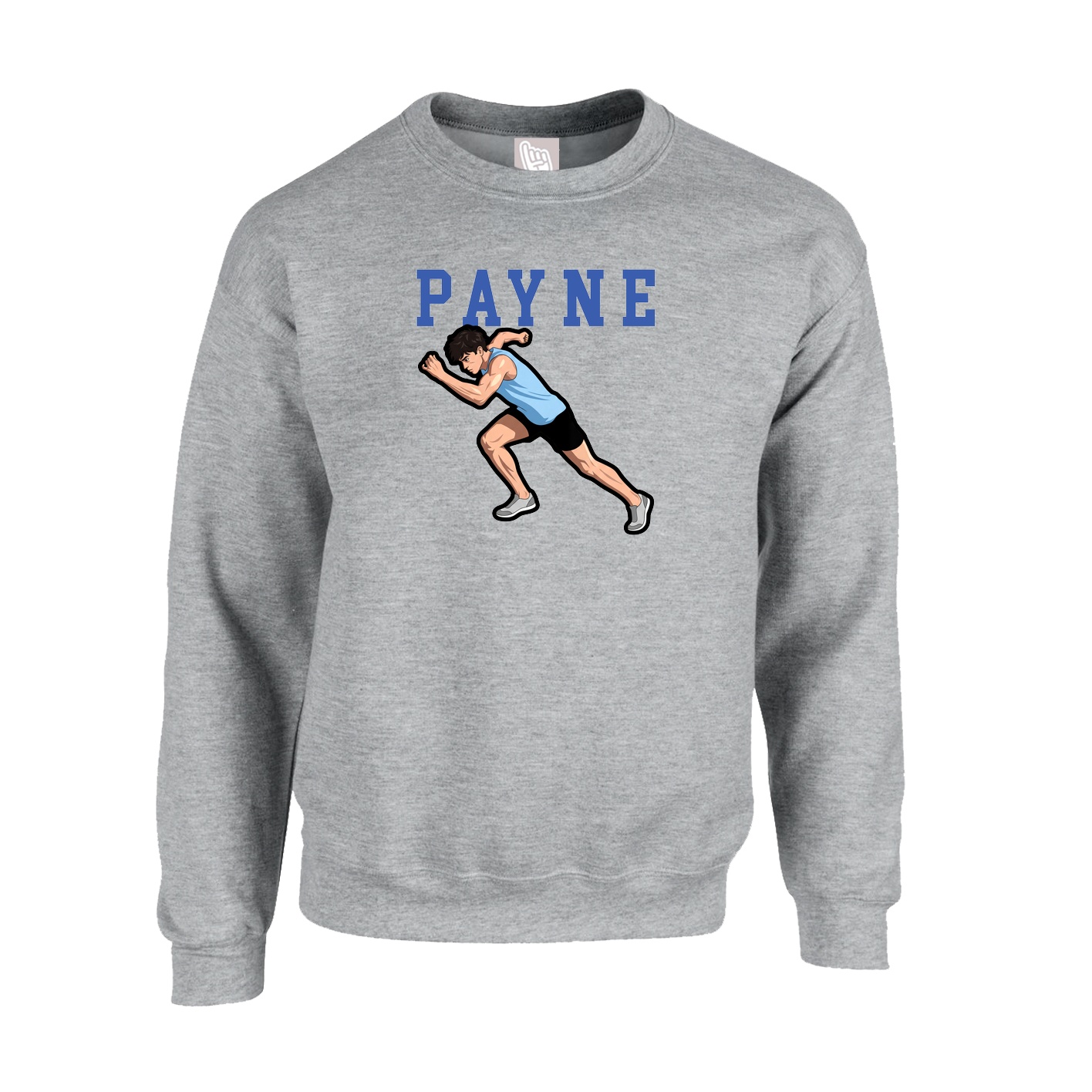 Fleece Crew — Shirsey in Grey
