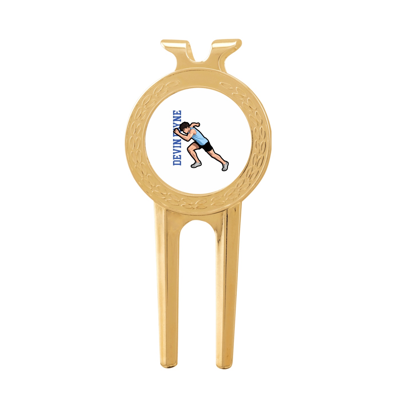 Divot Tool with Ball Marker — Name Vertical in Classic