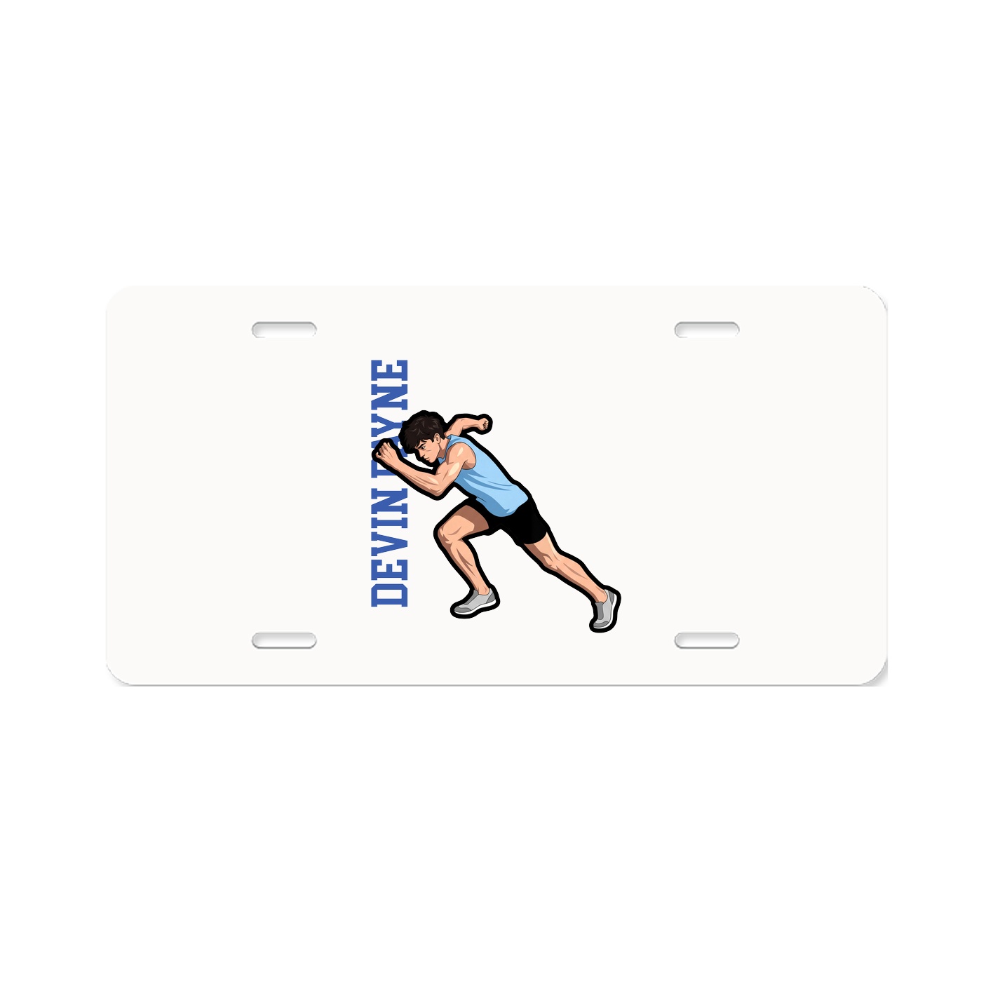 Aluminum License Plate