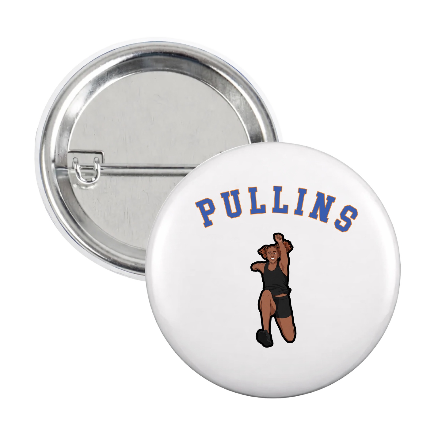 Game Day Button — Shirsey Arch in White