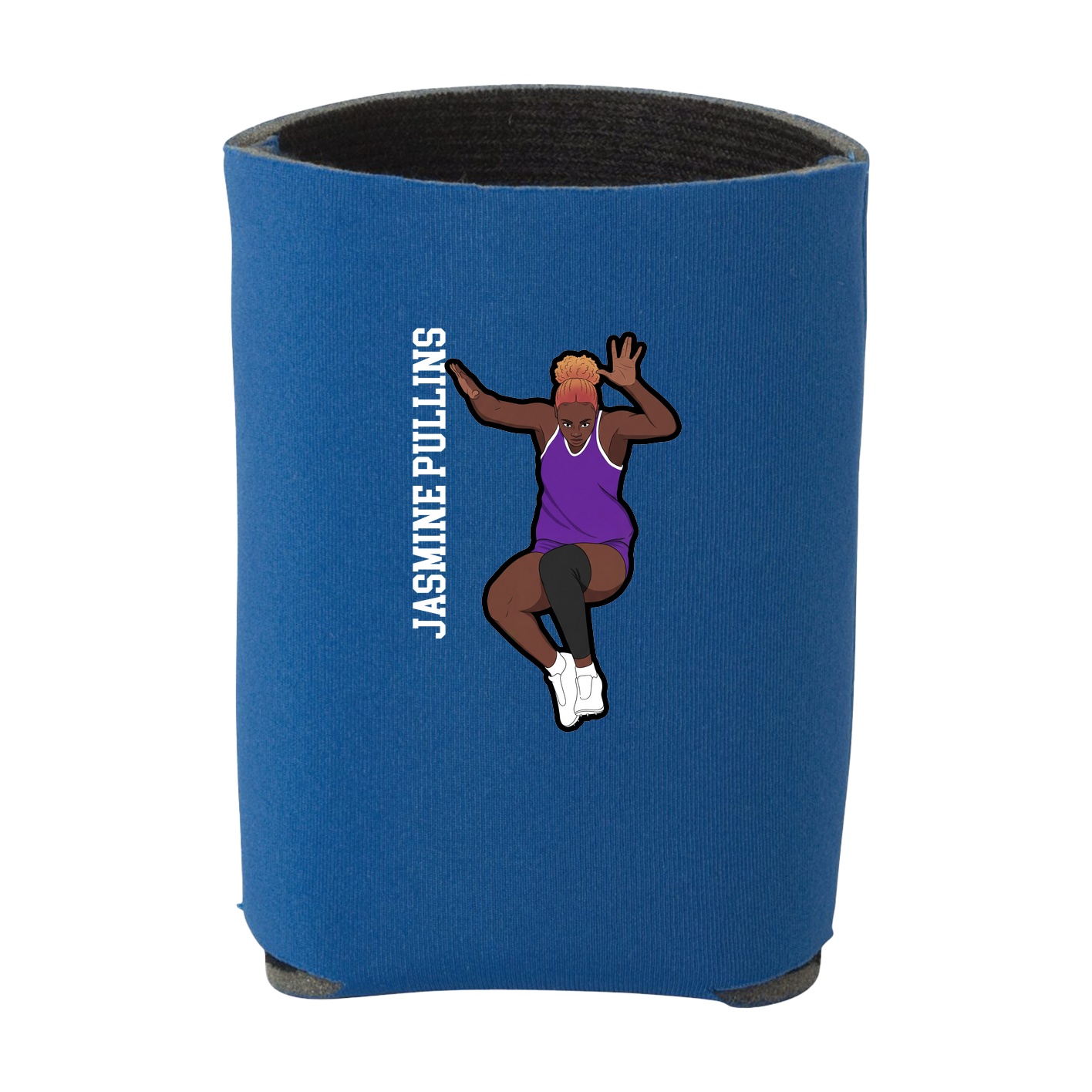 Can Holder — Name Vertical in Royal