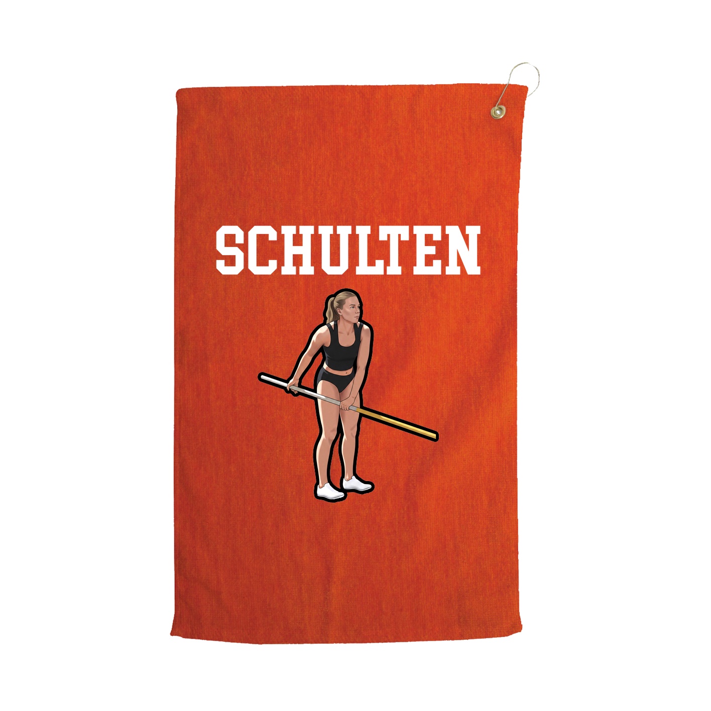 Golf Towel — Shirsey in Orange