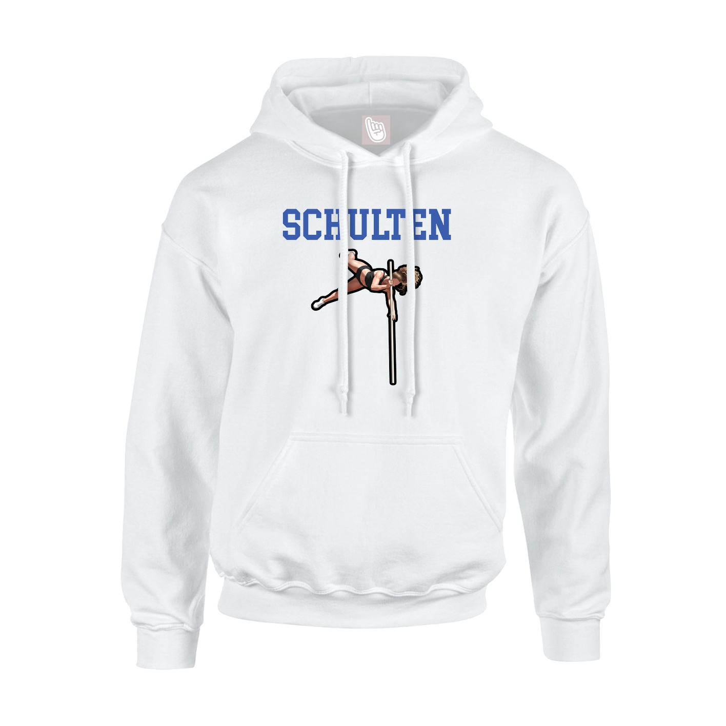 Hoodie — Shirsey in White