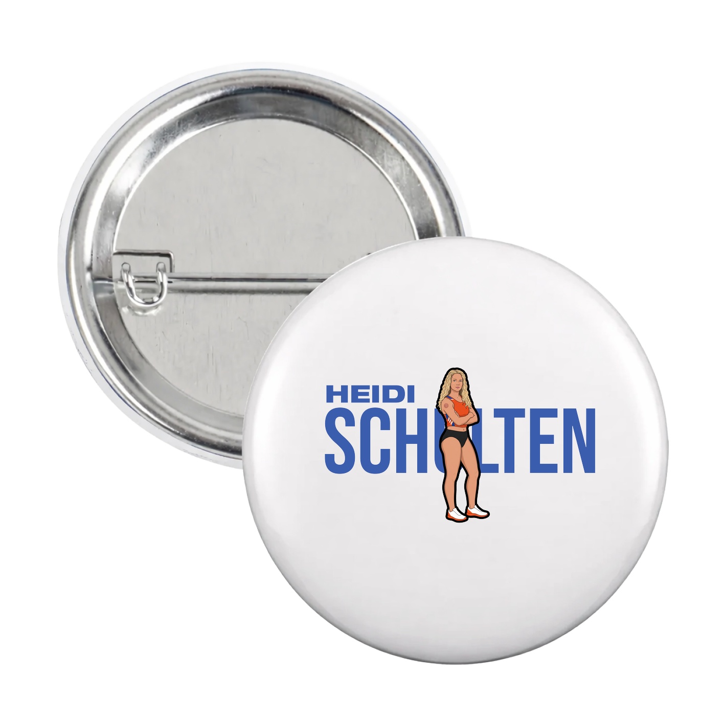 Game Day Button — Player Name in White