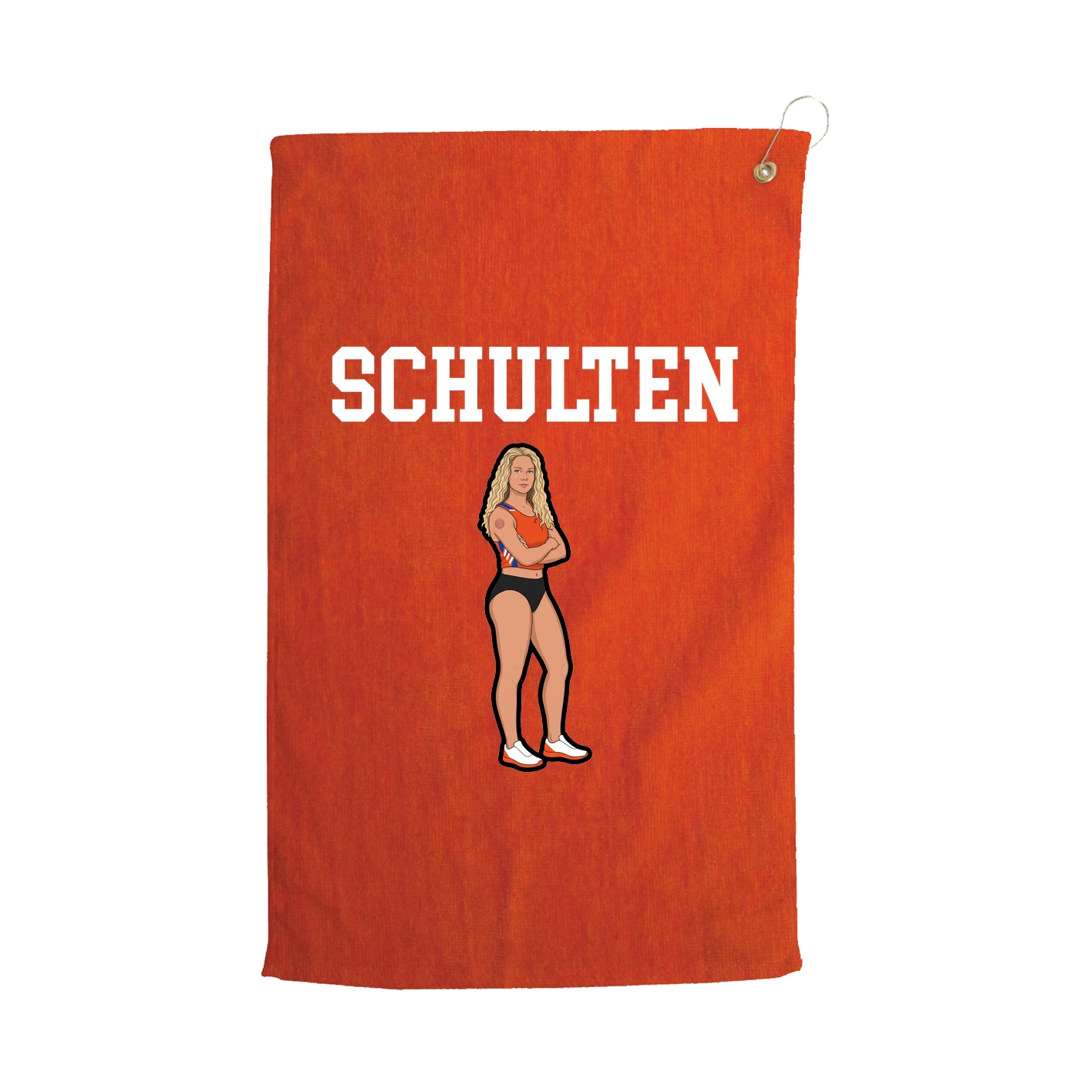 Golf Towel — Shirsey in Orange