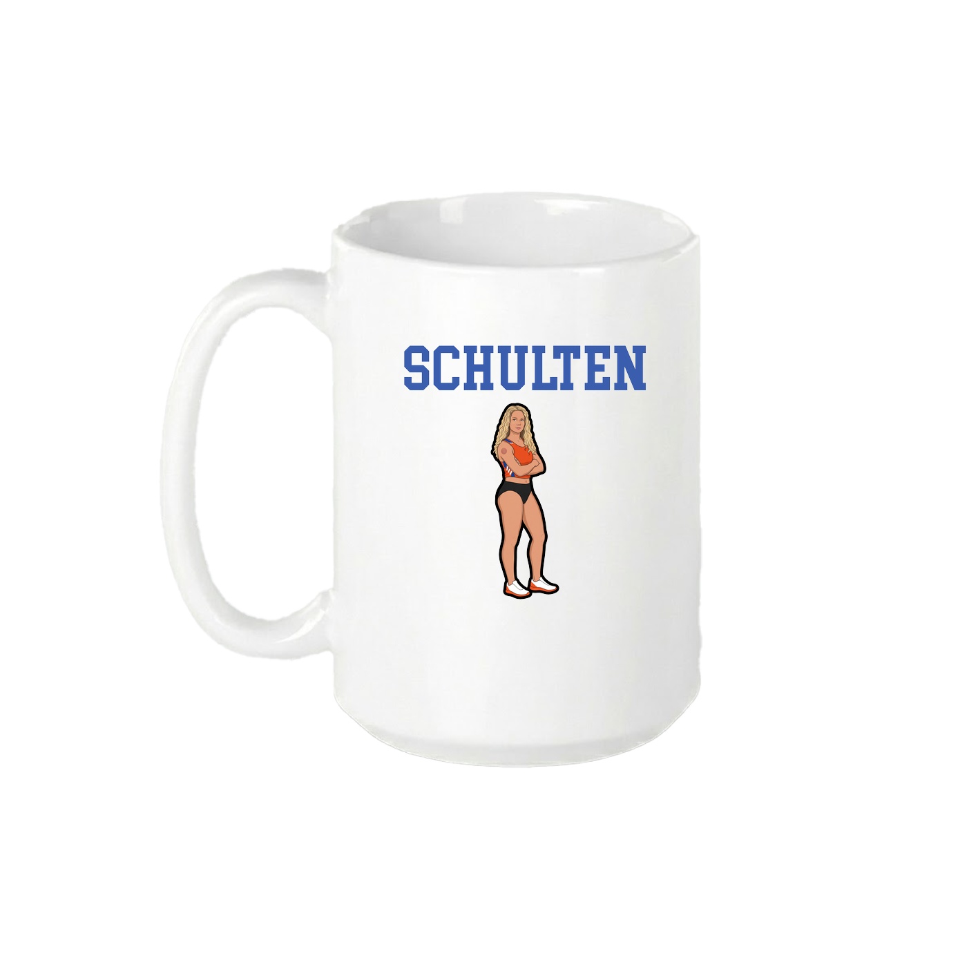 15oz Coffee Mug — Shirsey in White