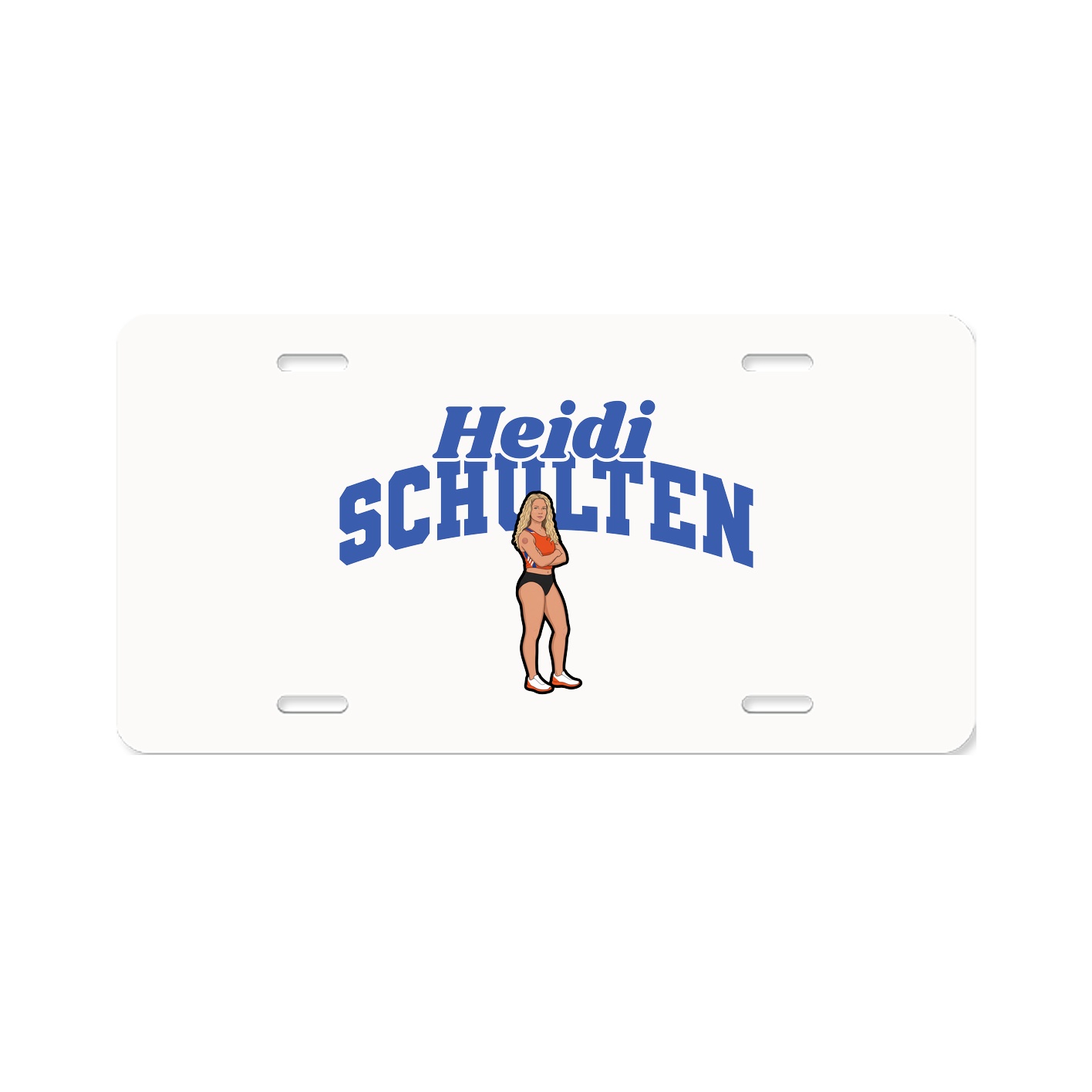 License Plate — Signature Arch in Classic