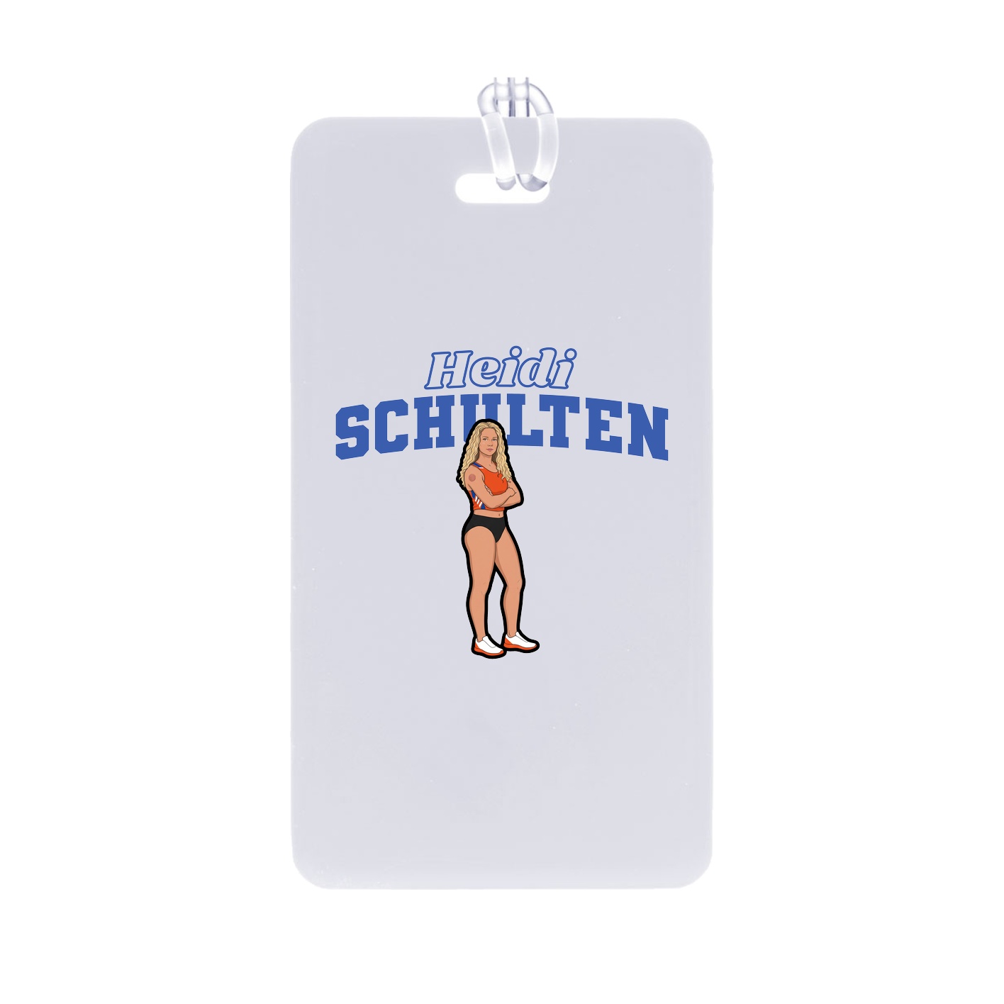 Bag Tag — Name Arch in Classic
