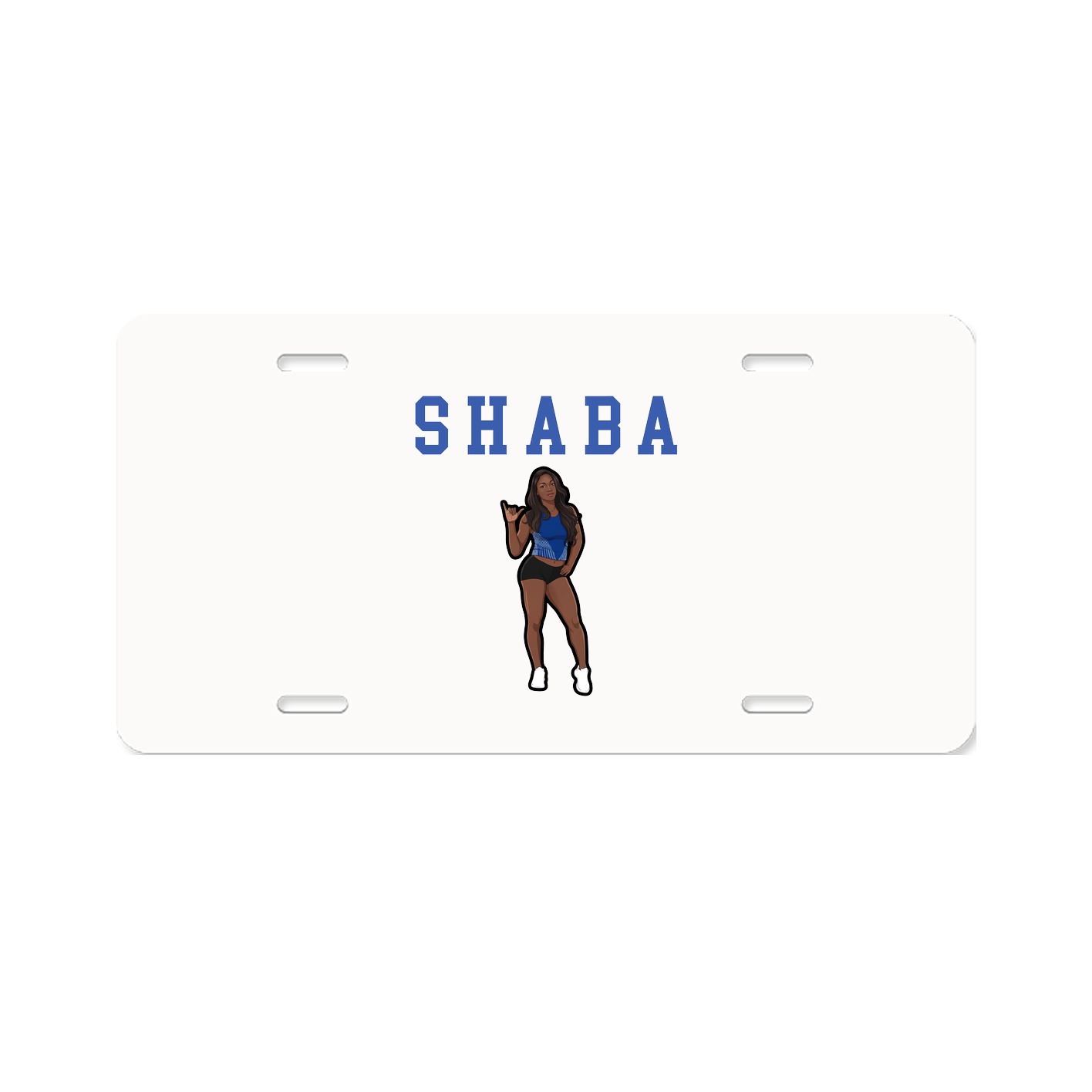 License Plate — Shirsey in Classic