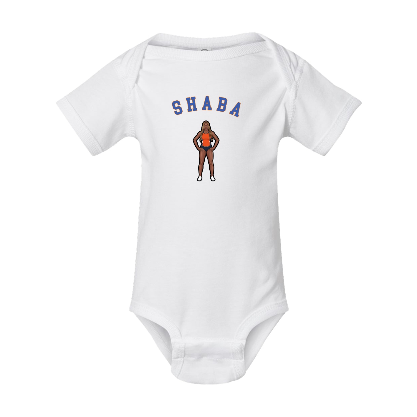 Baby Onesie — Shirsey Arch in White