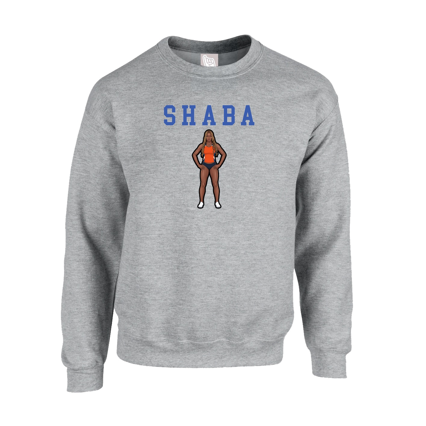 Fleece Crew — Shirsey in Grey