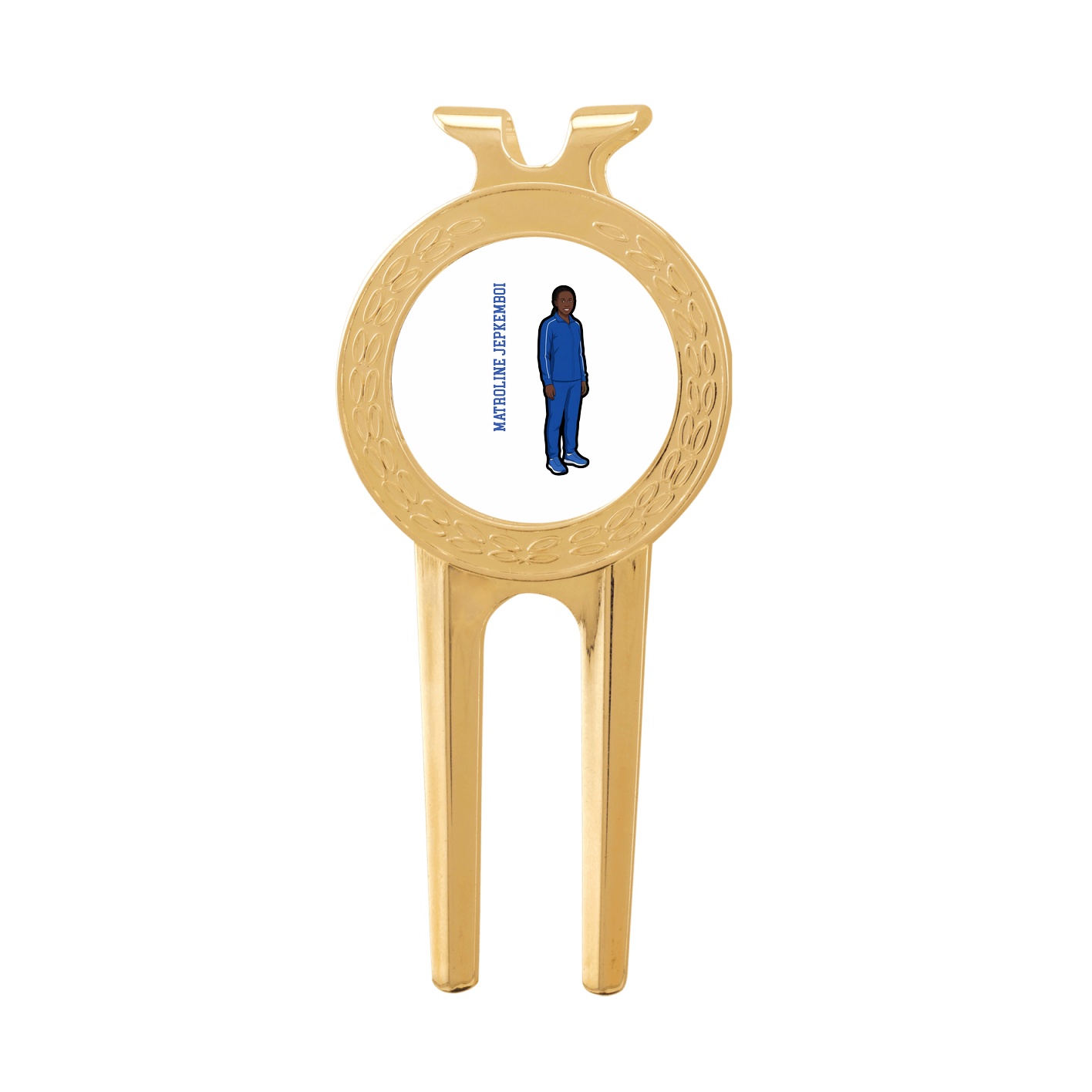 Divot Tool with Ball Marker — Name Vertical in Classic