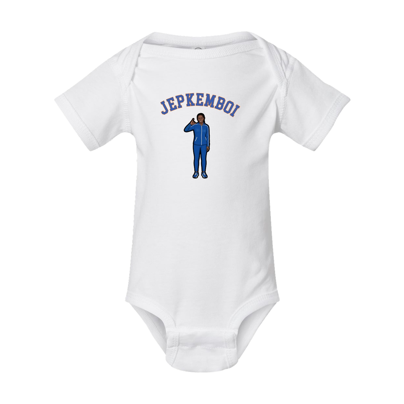 Baby Onesie — Shirsey Arch in White