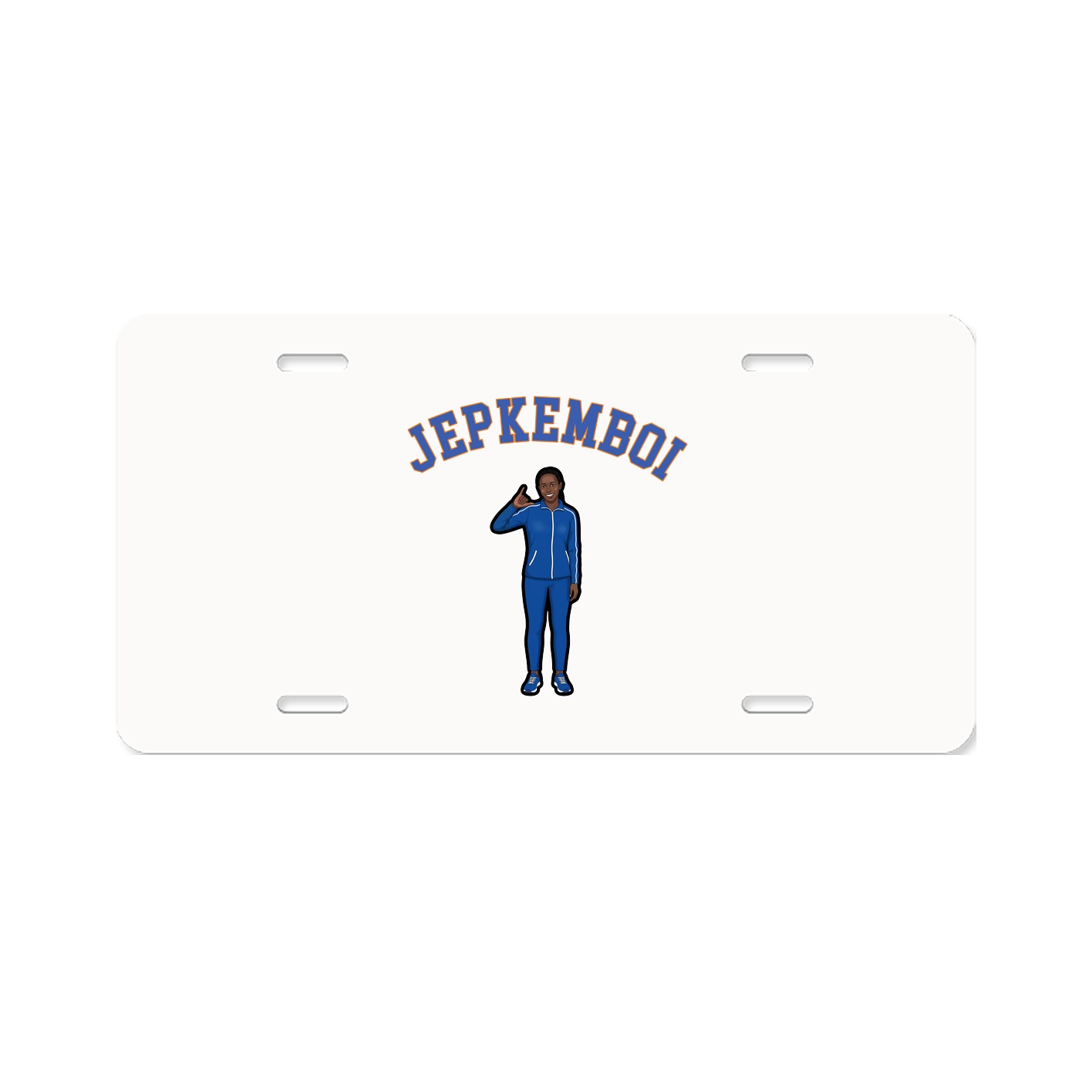 License Plate — Shirsey Arch in Classic