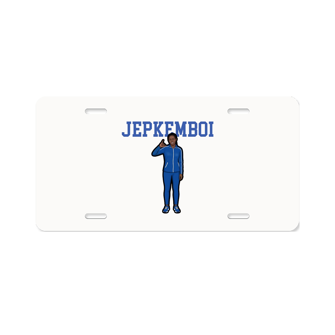 License Plate — Shirsey in Classic