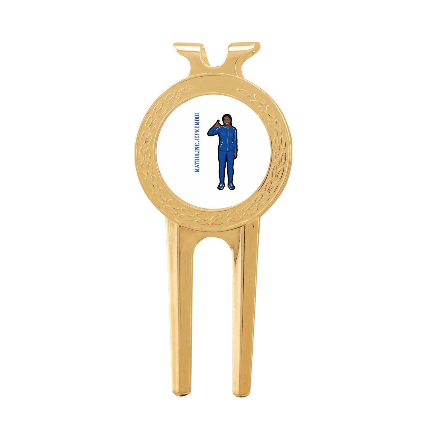 Divot Tool with Ball Marker — Name Vertical in Classic