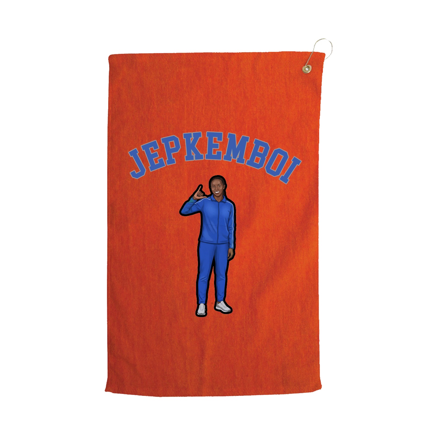 Golf Towel — Shirsey Arch in Orange