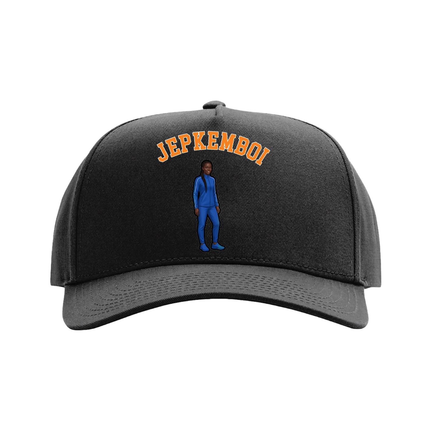 Full Fabric Five-Panel Champ Cap