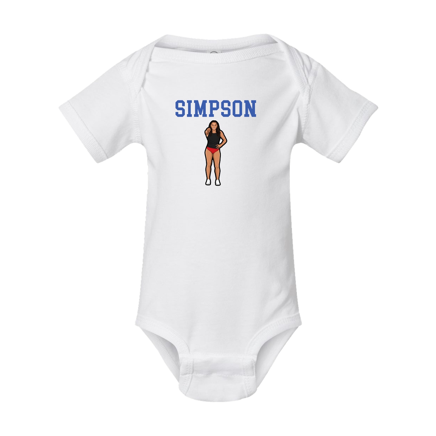 Baby Onesie — Shirsey in White