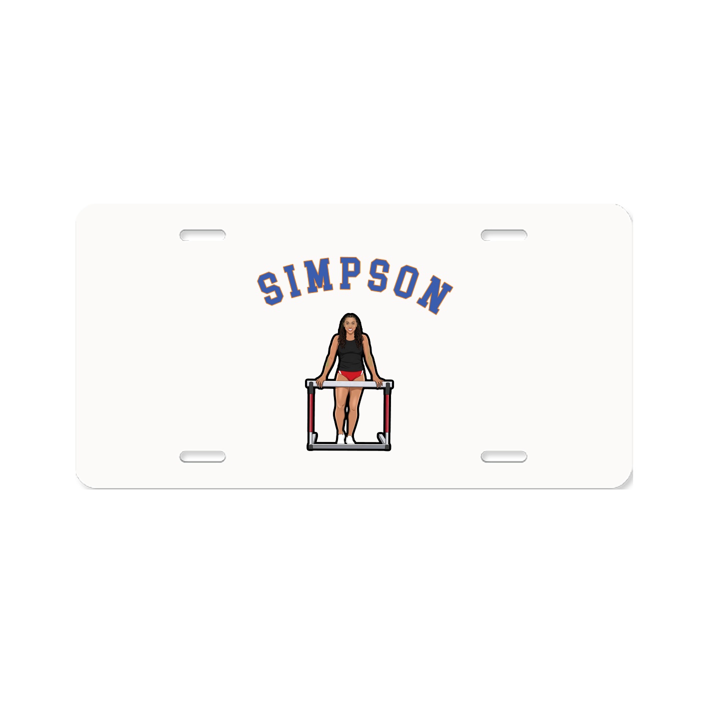 License Plate — Shirsey Arch in Classic