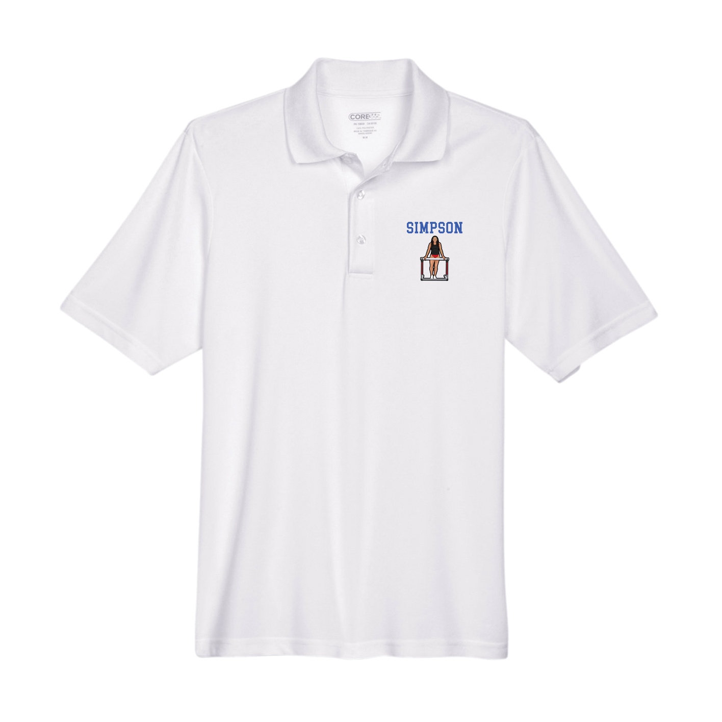 Performance Polo — Shirsey in White