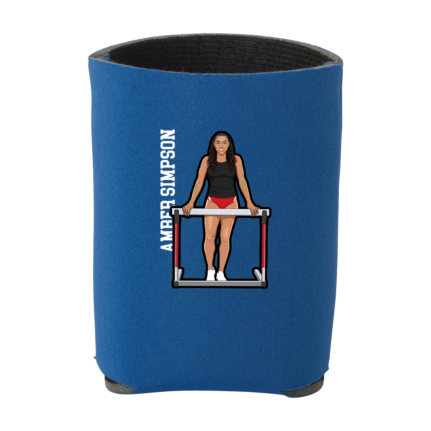 Can Holder — Name Vertical in Royal