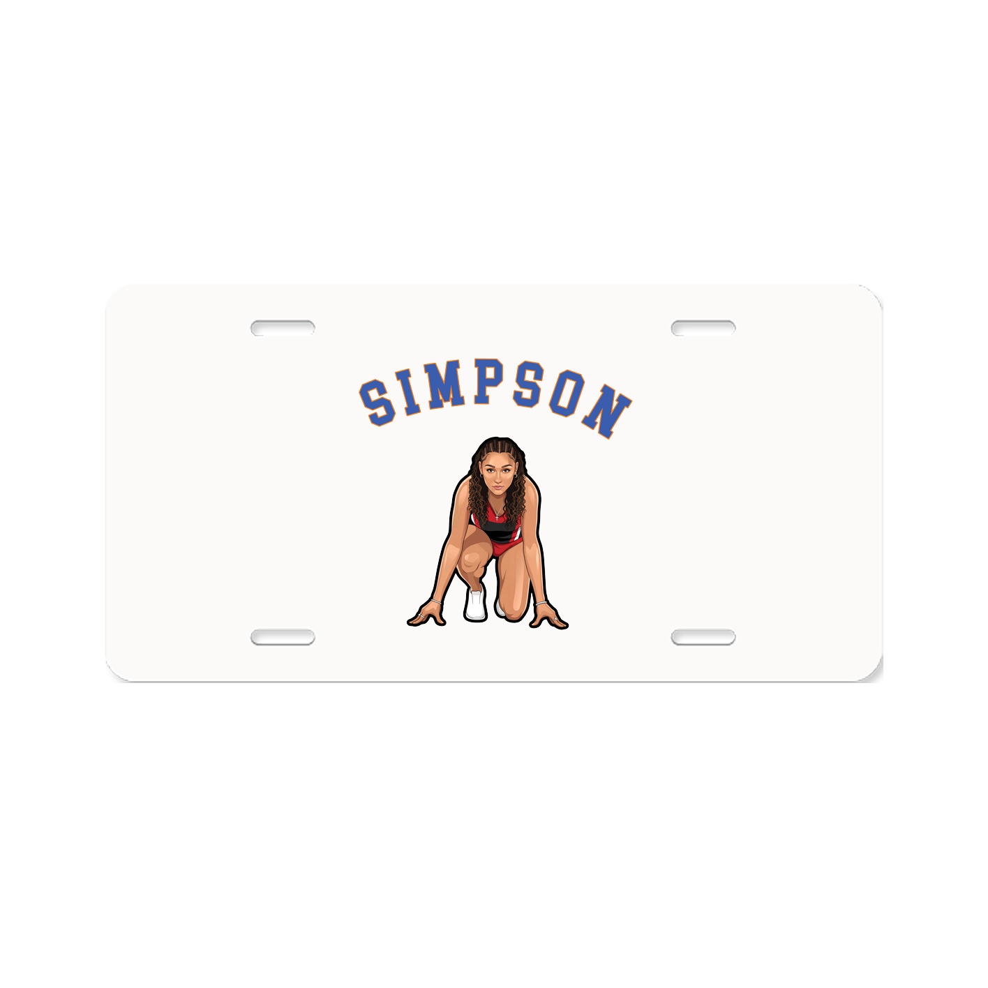 License Plate — Shirsey Arch in Classic