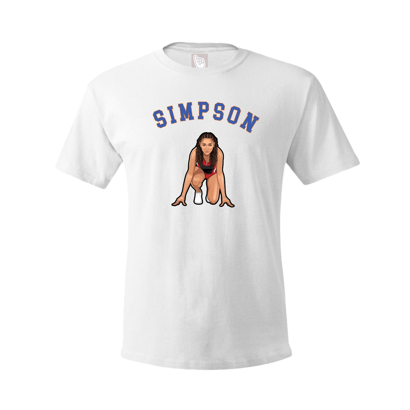 Tee — Shirsey Arch in White