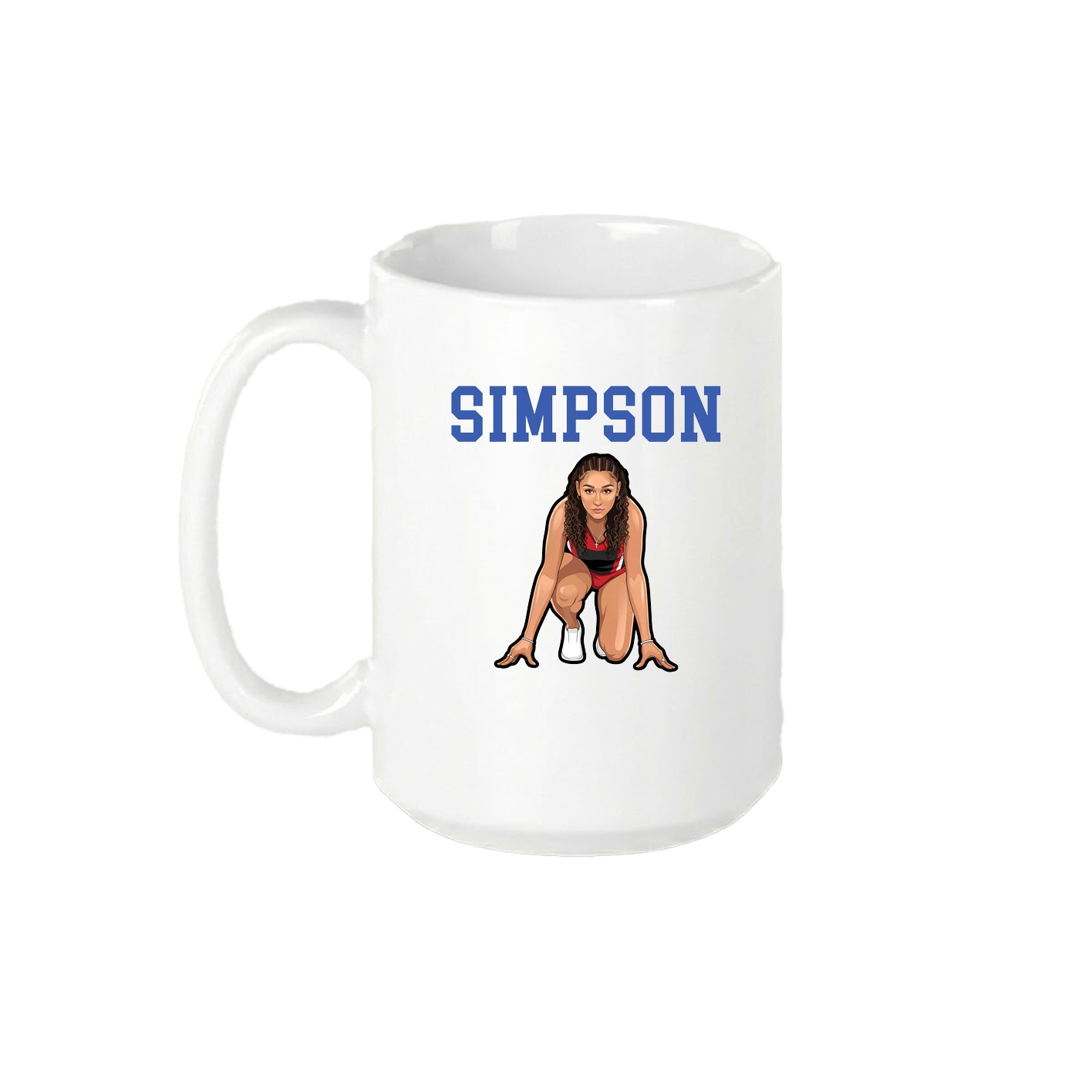 15oz Coffee Mug — Shirsey in White