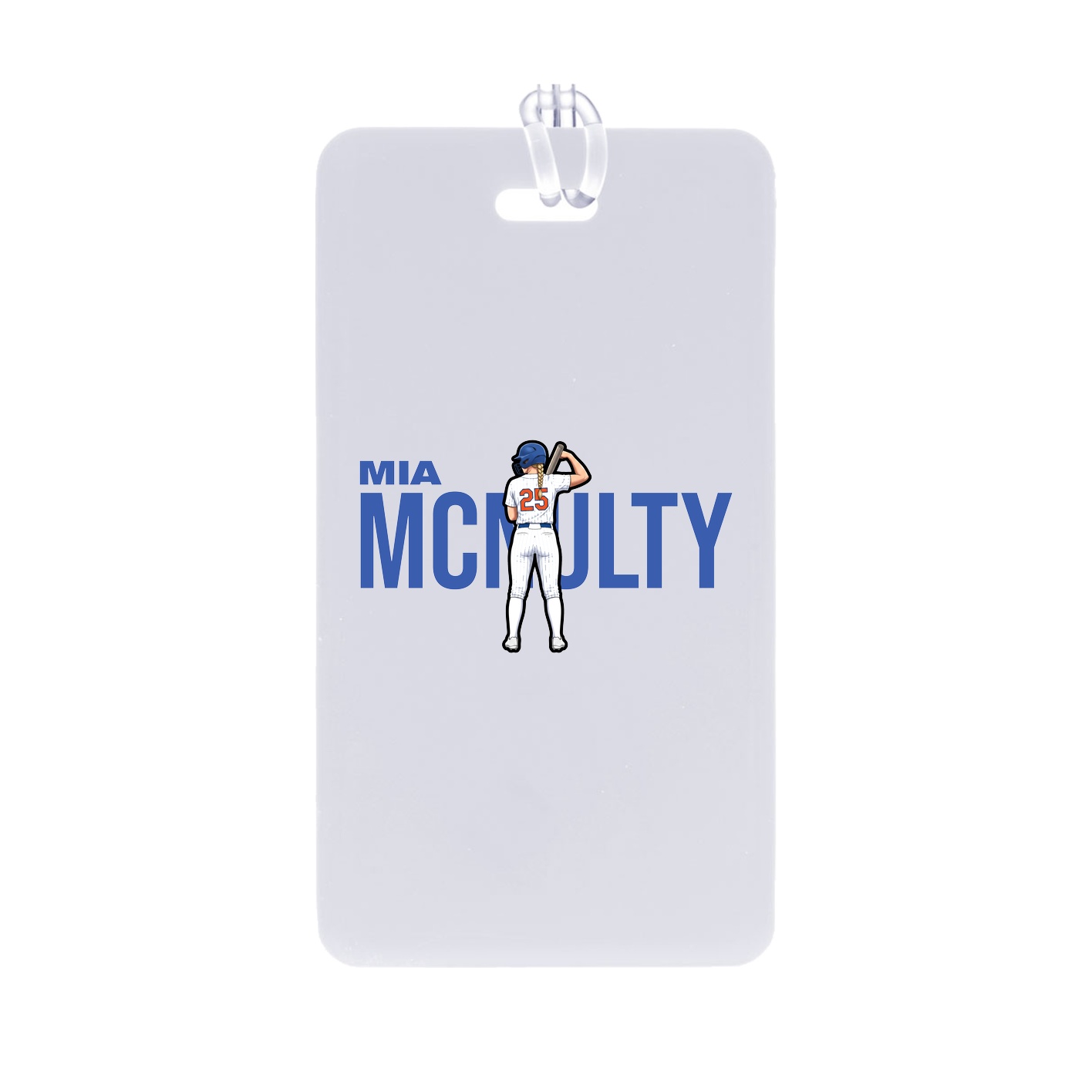 Bag Tag — Player Name in Classic