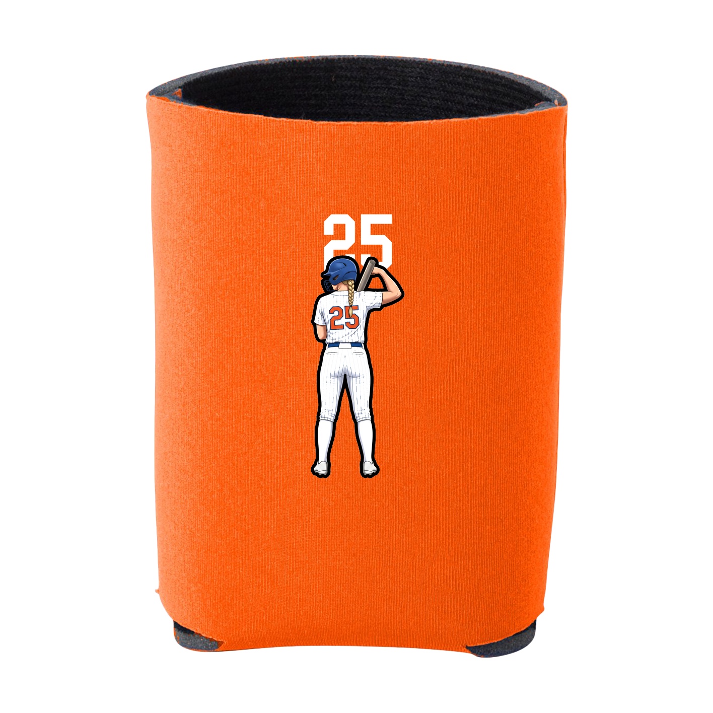 Can Holder — Number Top in Orange