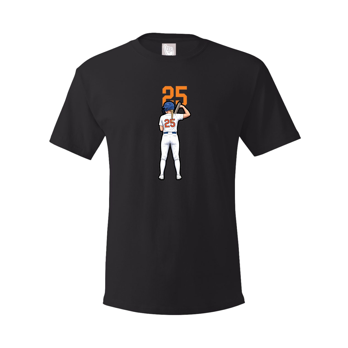 Tee — Number Top in Black