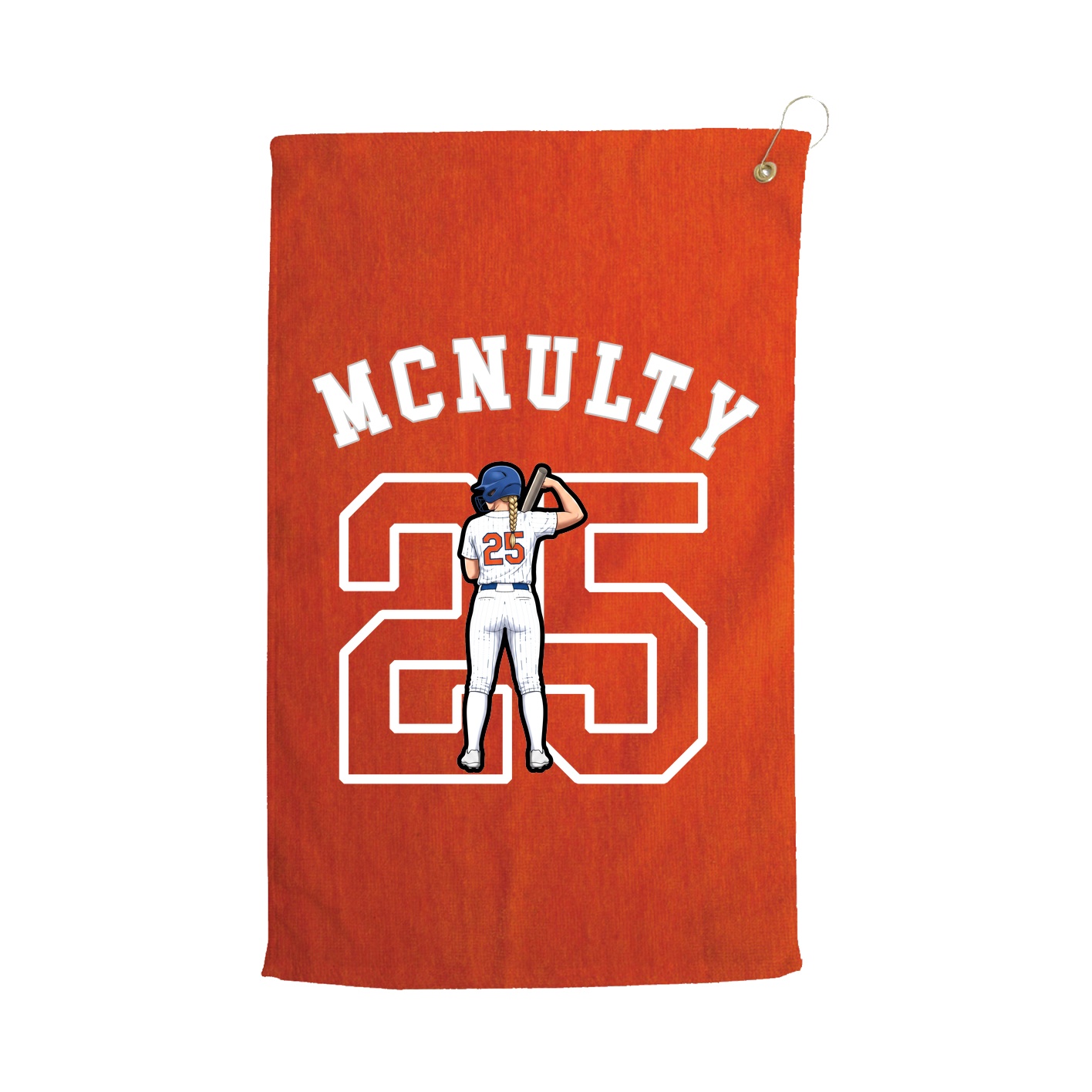 Golf Towel — Shirsey Arch in Orange