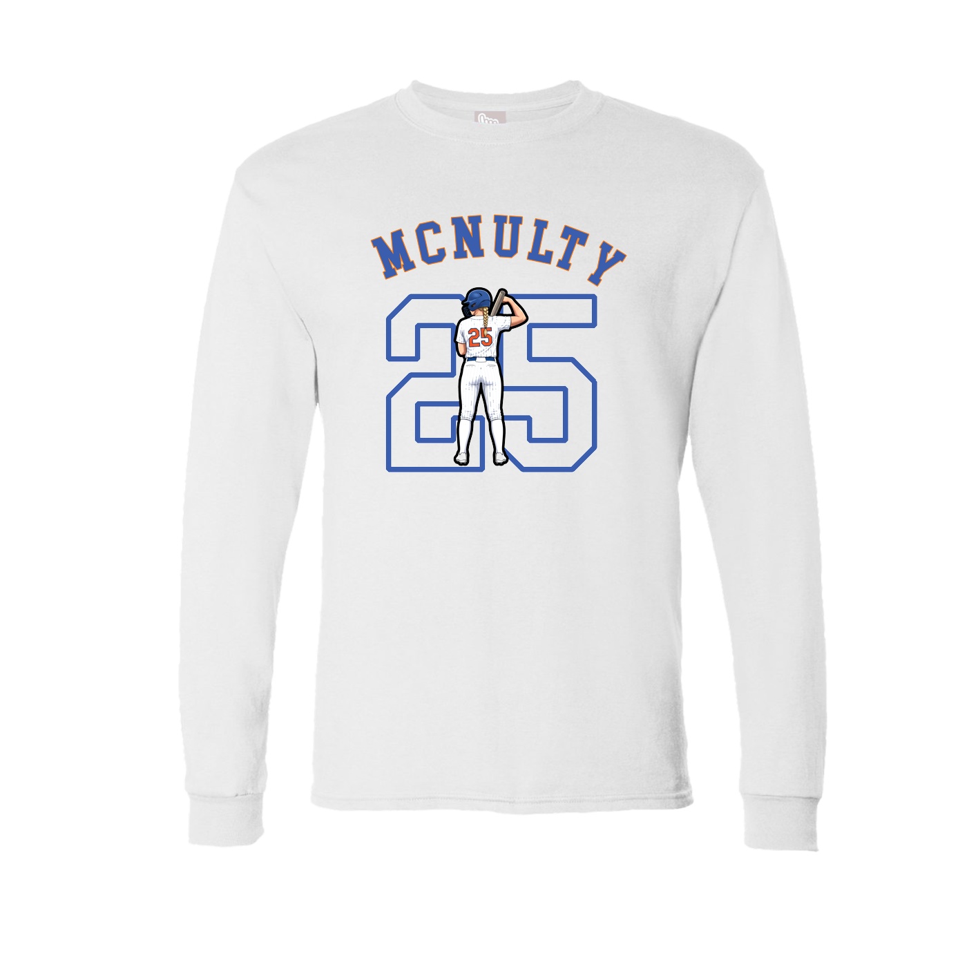 Long Sleeve Tee — Shirsey Arch in White