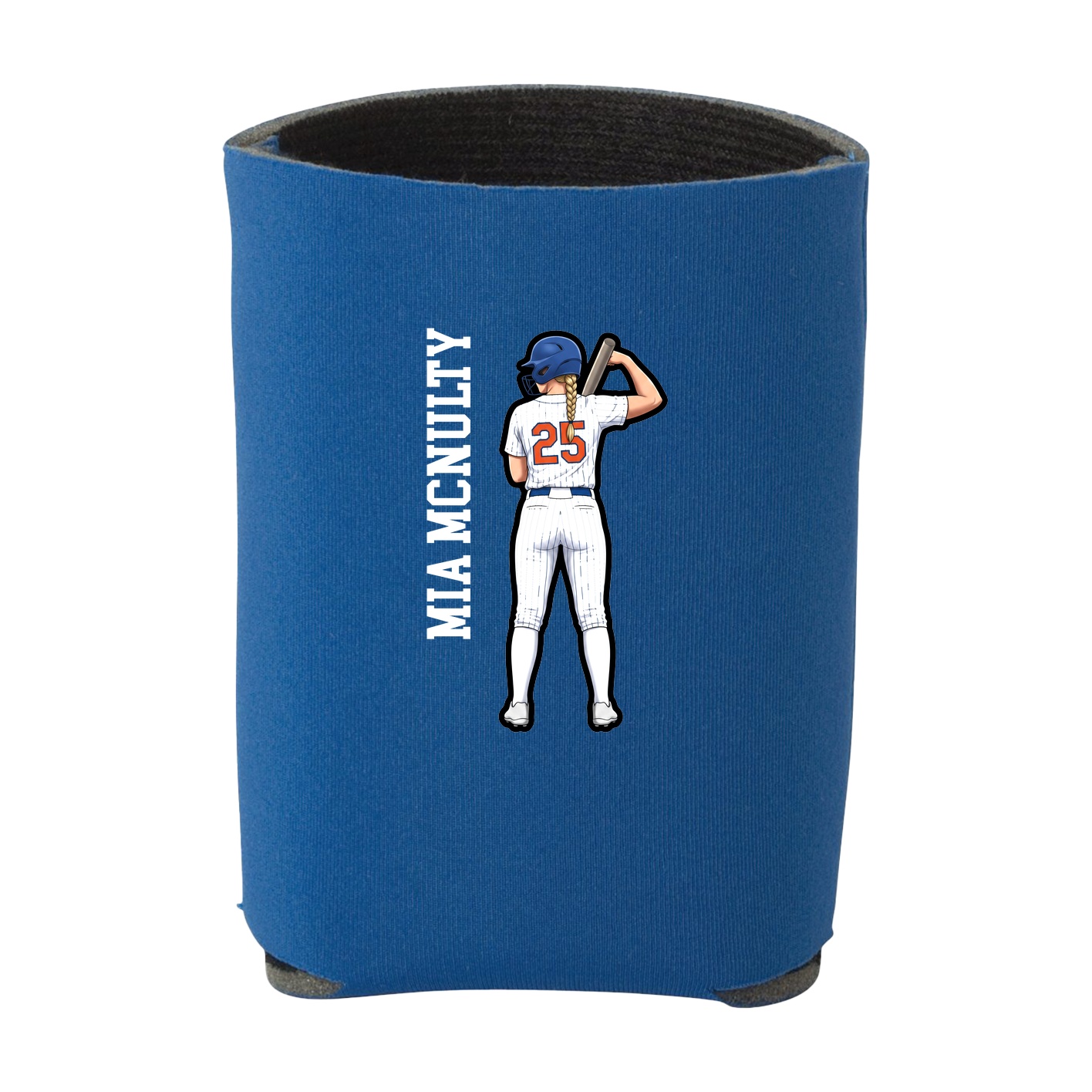 Can Holder — Name Vertical in Royal