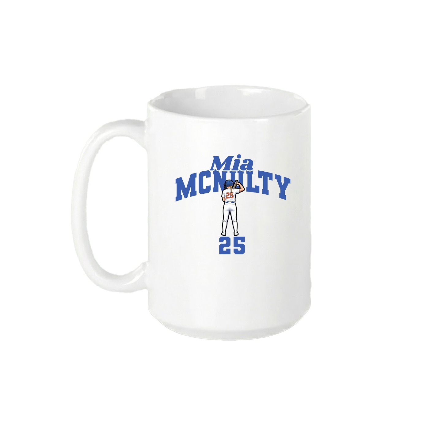15oz Coffee Mug — Signature Arch in White