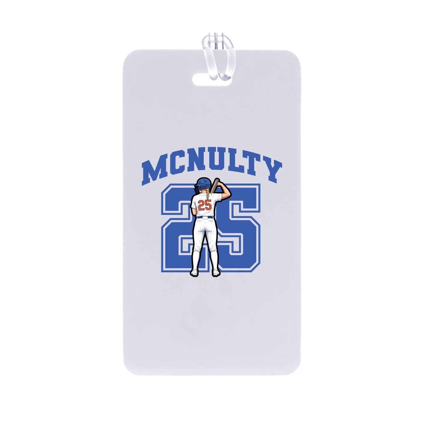 Bag Tag — Number in Classic