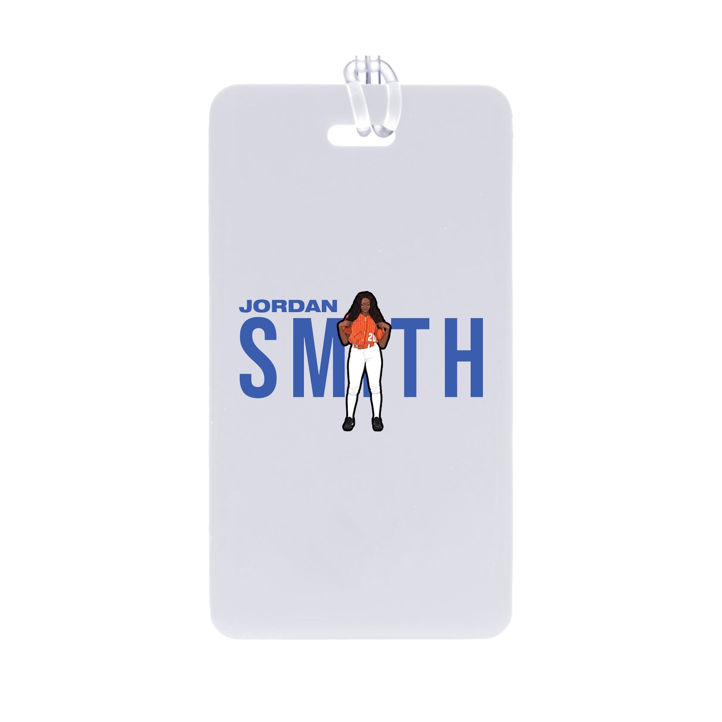 Bag Tag — Player Name in Classic