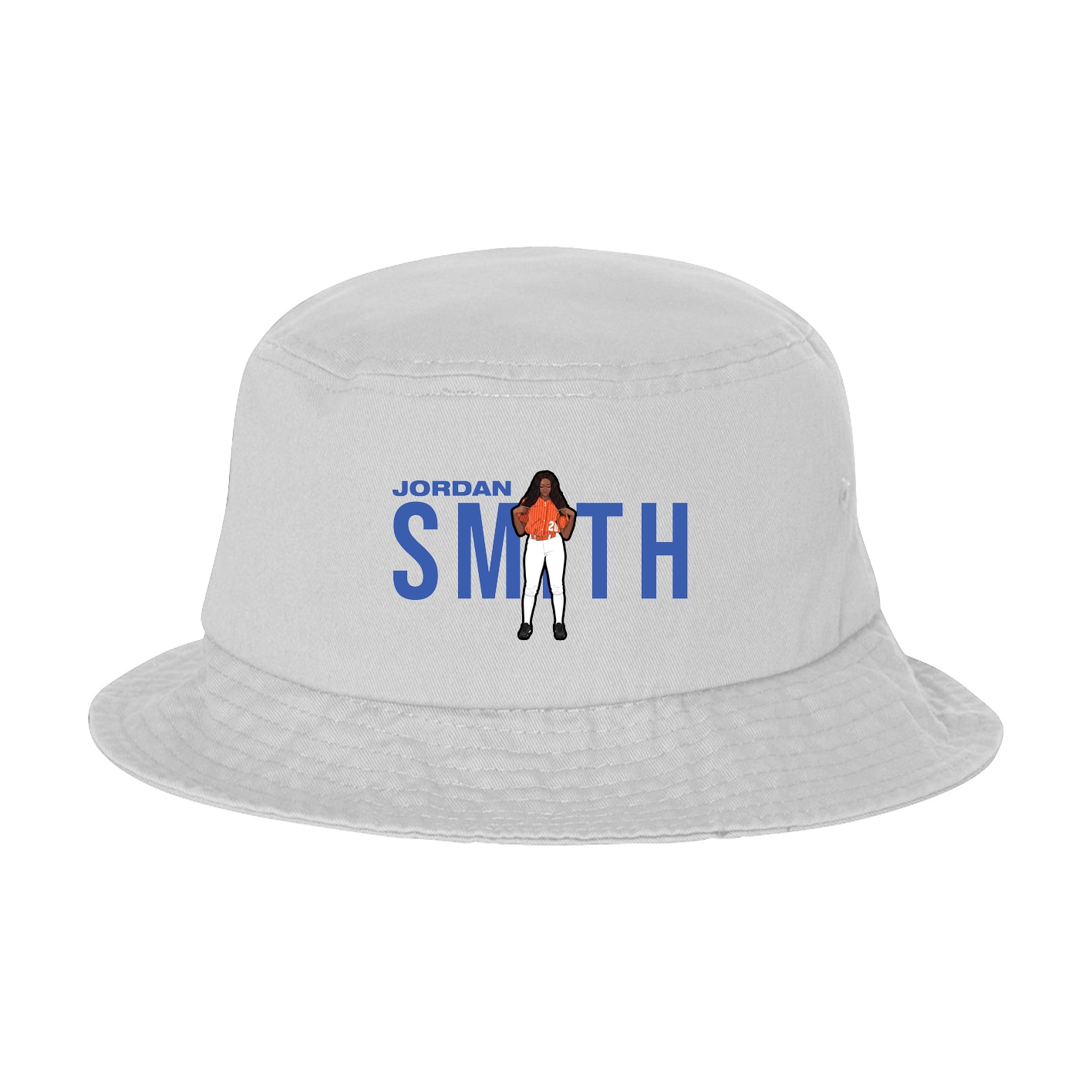 Bucket Cap — Player Name in White