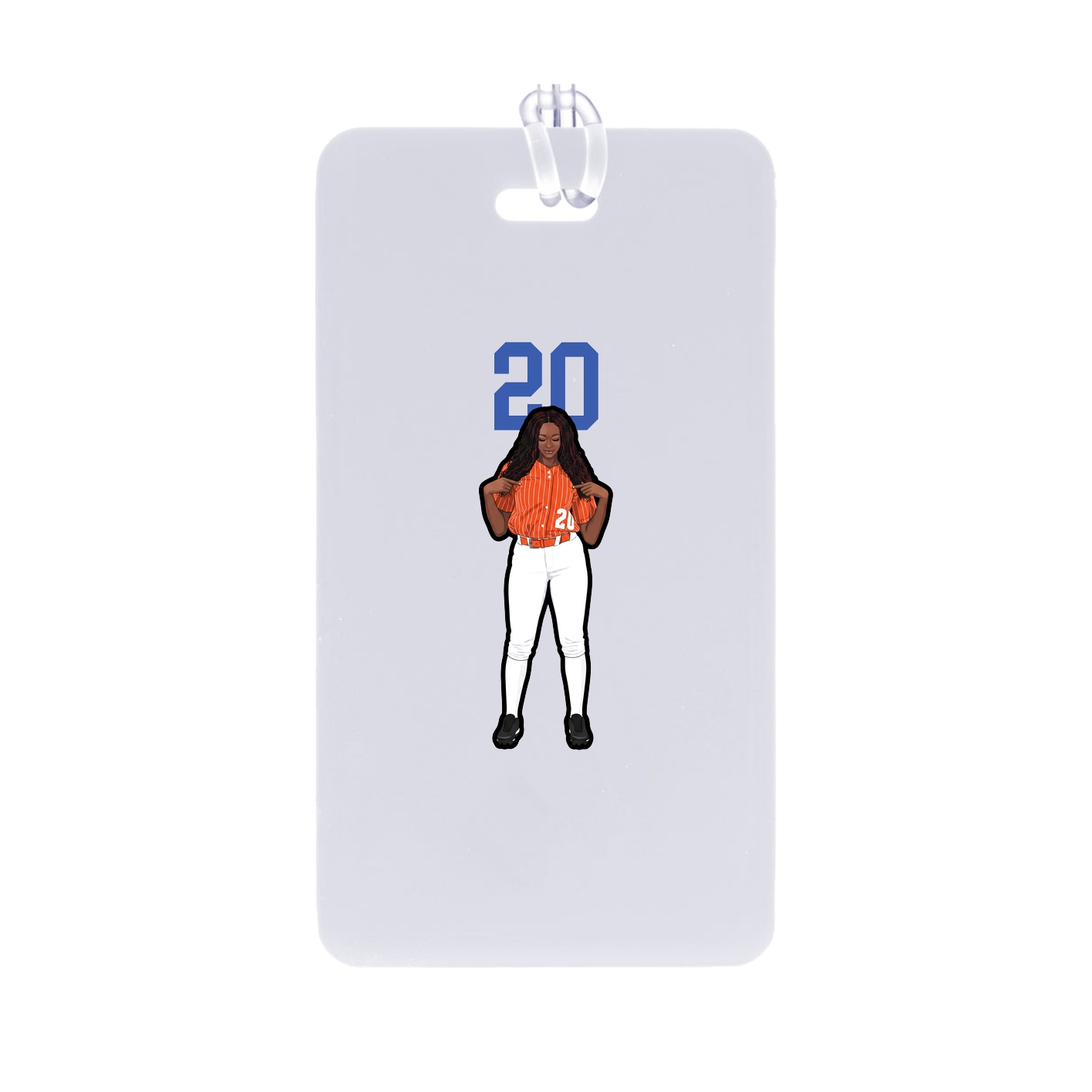 Bag Tag — Number Top in Classic