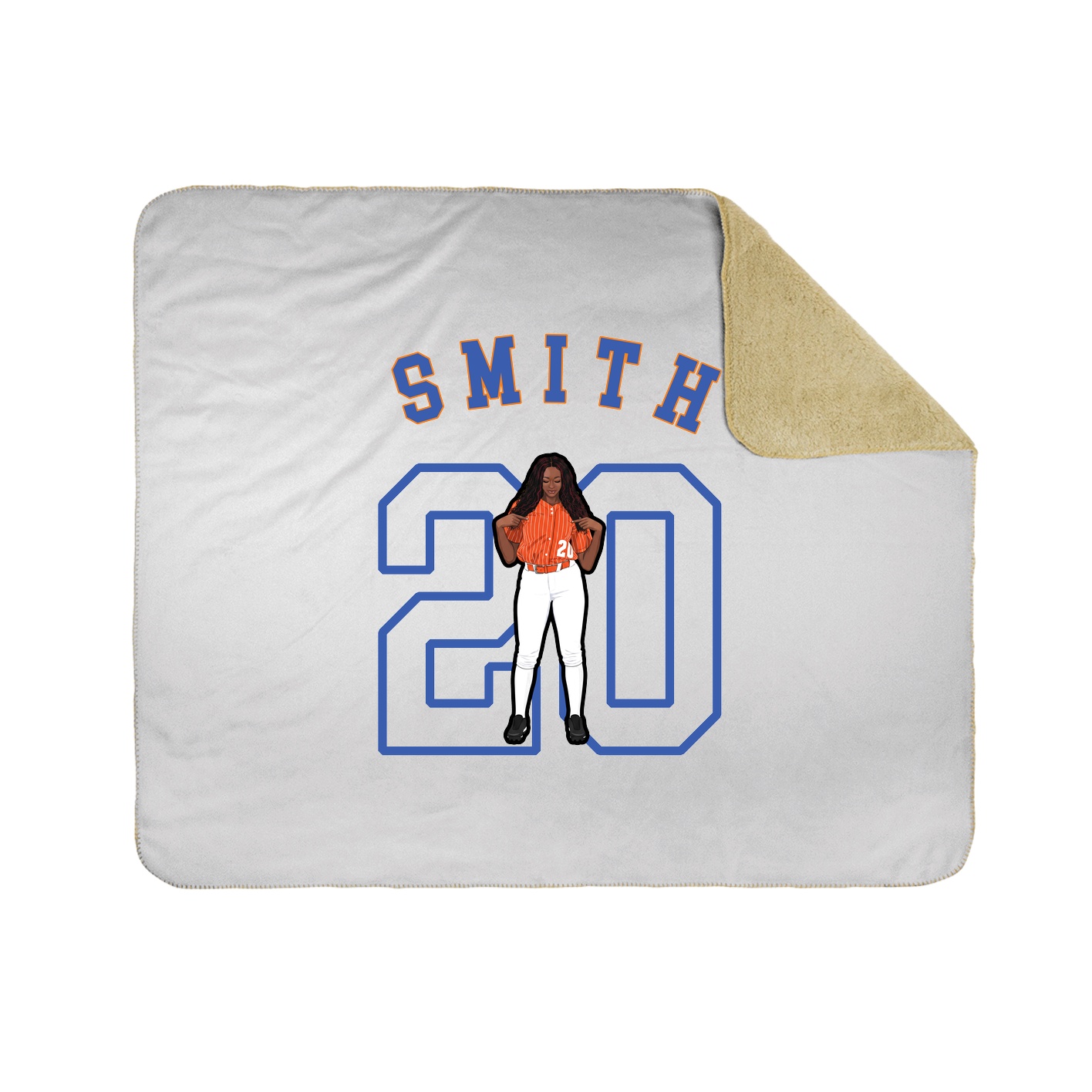 Throw Blanket — Shirsey Arch in White