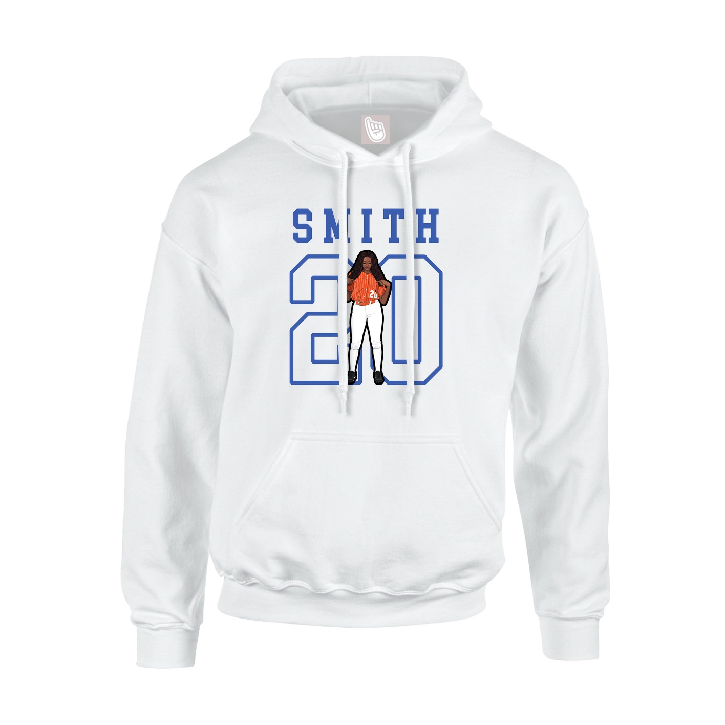 Youth Hoodie — Shirsey in White