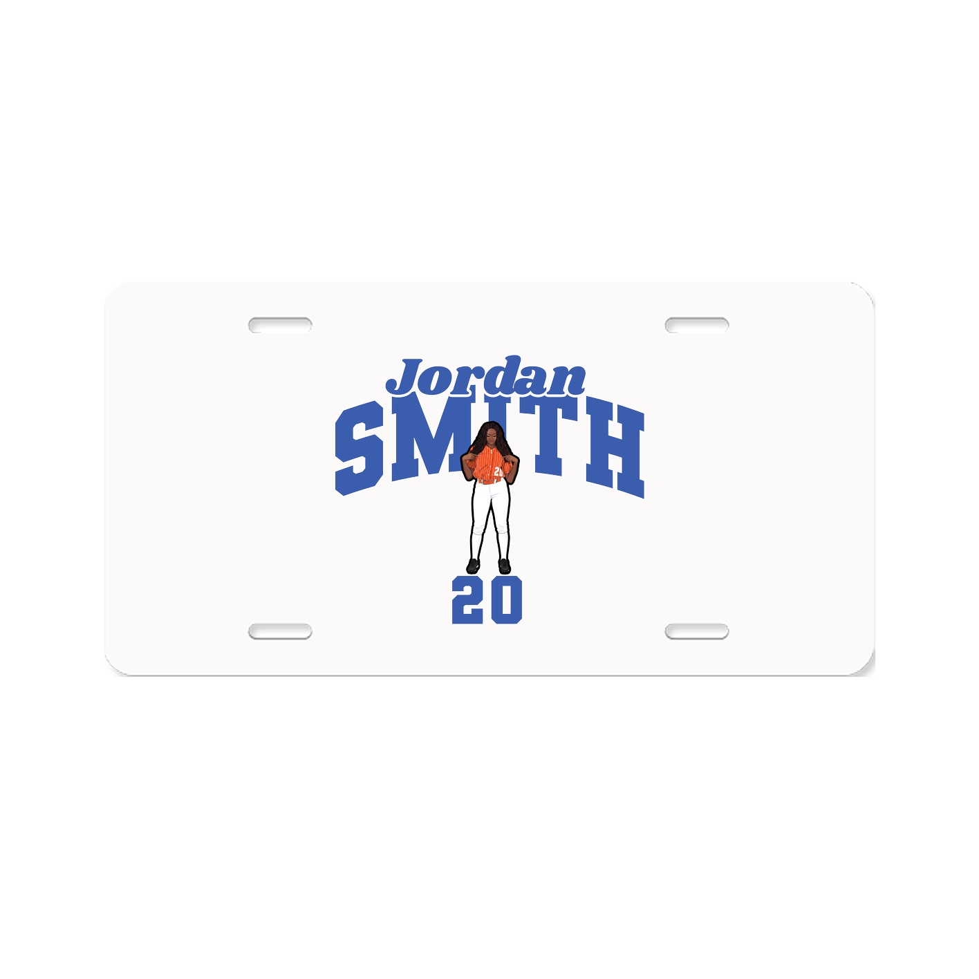 License Plate — Signature Arch in Classic