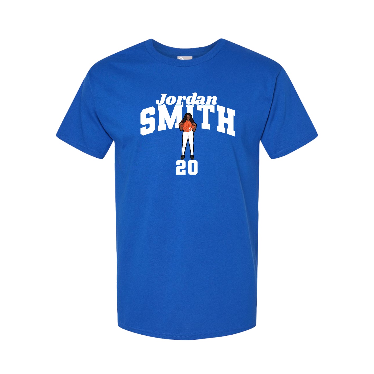 Tee — Signature Arch in Royal
