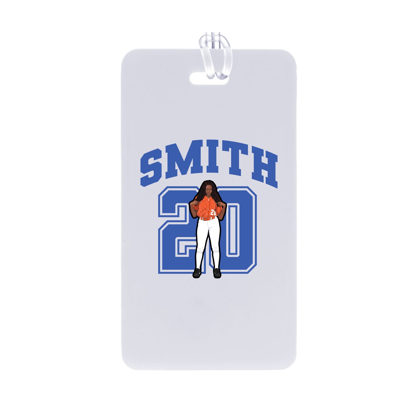 Bag Tag — Number in Classic
